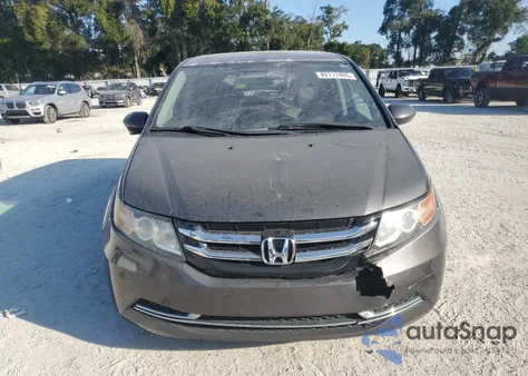 2016 Honda Odyssey Se z USA, uszkodzony, nr VIN 5FNRL5H36GB089031